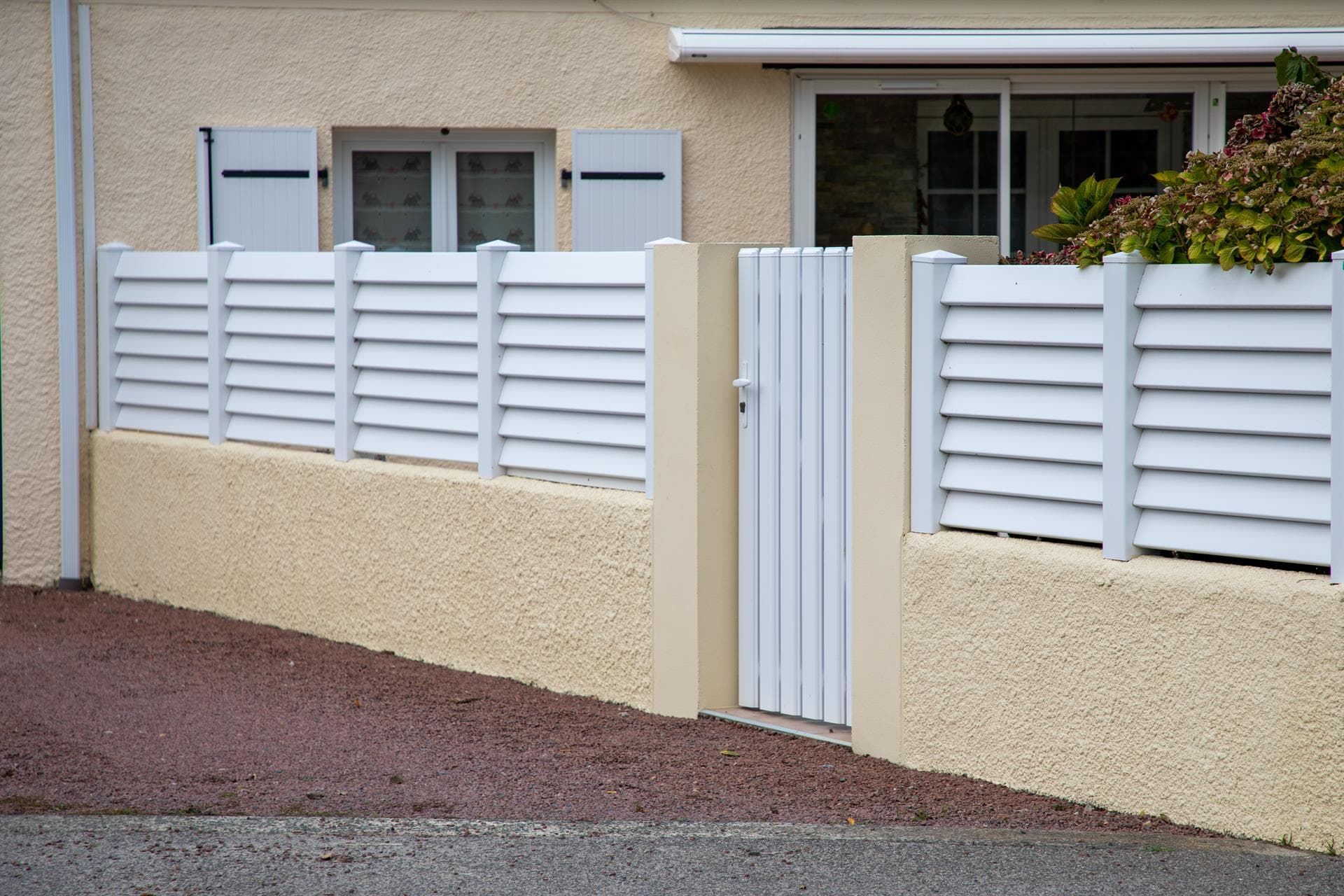 Puertas de acceso al jardín